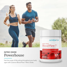 Load image into Gallery viewer, Juvenon BloodFlow-7 Nitric Oxide Supplements for Men &amp; Women - Natural Nitric Oxide Booster with Nitrosigine® + S7® - Blood Flow &amp; Circulation Support (3-Pack)
