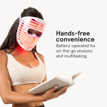 Load image into Gallery viewer, iRestore LED Face Mask for Youthful Skin, Red Light Therapy for Face, Red, Blue &amp; Infrared Therapy for Wrinkles, Fine Lines, Dark Spots with 360 LEDs, Skincare Device for Women &amp; Men
