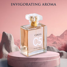Load image into Gallery viewer, Coco C5 for Women Eau De Parfum - Pure Femininity in a Bottle - Delicate Floral Scents of Jasmine and May Rose - A Fragrance That Will Get You Noticed - Cruelty-Free Perfume Precious Gift for Women
