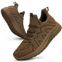Load image into Gallery viewer, Feethit Womens Running Shoes Walking Tennis Shoes Non Slip Hiking Gym Fashion Sneakers Brown 7.5
