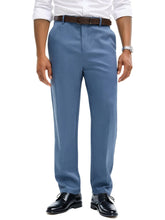 Load image into Gallery viewer, Comdecevis Mens Classic Fit Dress Pants Wrinkle-Resistant Trousers with Pockets for Work,Golf,Business,Casual Blue 36×28
