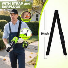 Load image into Gallery viewer, Leaf Blower Cordless,Battery Powered 800,000 RPM Electric Leaf Blower with 2 x 4.0Ah Battery and Charger Handheld Blowers for Lawn Care,Dust,Snow,Car Blowing Water with 2 Extended Nozzle
