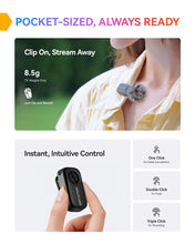 Load image into Gallery viewer, Hollyland LARK A2(2TX+1RX+Charging Case) Wireless Microphone, AI Auto-Limit
