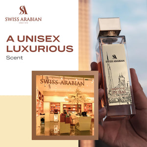 Swiss Arabian Opulence of Dubai Extrait de Parfum, 100ml, Premium Quality Perfume, Women and Men’s Fragrance, Spicy, Gourmand, Woody Luxurious Blend Perfume for Men and Women