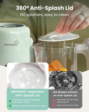 Load image into Gallery viewer, Grownsy Baby Food Maker, Steamer &amp; Blender Baby Food Processor, Green
