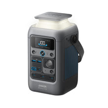Load image into Gallery viewer, Anker SOLIX C300 DC Power Bank Station, Outdoor 288Wh Portable Power Station, LiFePO4 Battery, 300W Solar Generator, for Camping, Traveling, and Emergencies (No Wall Charger Included)
