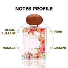 Load image into Gallery viewer, Jean Rish Woody Breeze Eau De Parfum - Perfume for Women (3.4 Fl Oz / 100ml) with Black Currant, Iris &amp; Praline Notes - Long Lasting and Luxury Fragrance
