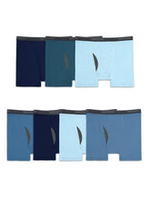 Load image into Gallery viewer, Fruit of the Loom Men's Tall Tag-Free Underwear &amp; Undershirts, Big Man - CoolZone Boxer Brief - 7 Pack, XX-Large (7BLBMC2)
