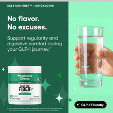 Load image into Gallery viewer, Physician's CHOICE Easy Mix Fiber for Digestive Health &amp; Regularity - No Grit, Sugar Free, &amp; Tasteless - Daily Prebiotic Soluble Fiber Powder Supplement for Women and Men - Unflavored - 7.1oz
