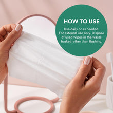Load image into Gallery viewer, Love Wellness pH Balancing Wipes for Women | Feminine Hygiene for Cleansing with Aloe Vera | Fragrance-Free Intimate Health | Moisturizing, Soothing &amp; Calming for Sensitive Skin | Travel Size | 3-Pack
