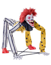 Load image into Gallery viewer, Spirit Halloween 3 Ft 9 In Carnival Creeper Animatronic, Scary Clown Decor, Outdoor-Rated Prop
