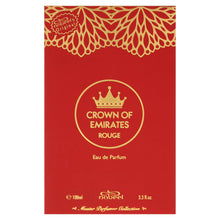 Load image into Gallery viewer, Nabeel Master Perfumer Collection - Crown Of Emirates Rouge for Unisex - Arabian Perfume for Women &amp; Men - Fragrance with Bergamot, Saffron, Musk Scent - Arabic Cologne - Travel Size - 3.3oz EDP Spray
