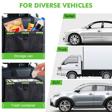 Load image into Gallery viewer, Car Trash Can, 3.5 Gallons Car Can, Handy Car Tissue Holder, Easy-to-Install Car Accessory Interior, Leak-Proof Car Organizer and Storage Bag for the Back/Front/Console of Any Cars, Sedans, SUVs,

