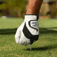 Load image into Gallery viewer, Golf Gloves Men Leather Left Hand for Right Handed Golfer Value 2 Pack, Mens Golf Glove for All Weather Grip Comfortable, Pro Design Fit Size Small Medium ML Large XL (White-1 Pack, Large, Left)
