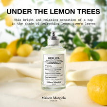 Load image into Gallery viewer, Maison Margiela - Replica - Under the Lemon Trees Eau de Toilette - Fresh Fragrance - With Kalamansi Lime, Coriander &amp; Cedarwood - 3.4 Fl Oz
