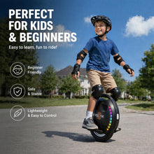 Load image into Gallery viewer, KINGSONG 14DPro Electric Unicycle: UL2272 Certified, 30km/h Top Speed, 32° Climbing, 800W Rated / 2400W Max Power, 420Wh Battery – Self-Balancing One Wheel EUC for Adults &amp; Teens Commuting (Black)
