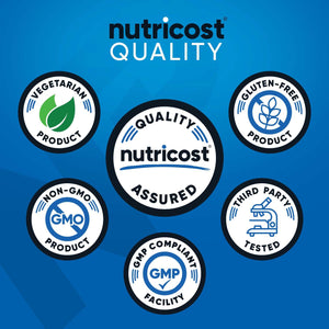 Nutricost Creatine Monohydrate Micronized Powder 500G, 5000mg Per Serv (5g) - Micronized Creatine Monohydrate, 100 Servings, 17.9 Ounces