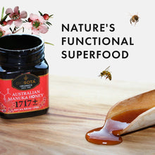 Load image into Gallery viewer, BIOSOTA Organic Manuka Honey MGO 1717+ - Medical Grade Manuka Honey from Australia NPA/ULF 31+, 100% Raw Unheated Pure Honey, 8.8oz
