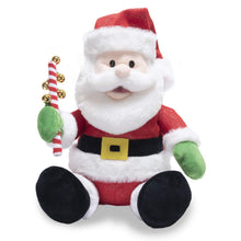 Load image into Gallery viewer, Cuddle Barn | Tooty Rudy 10&quot; Reindeer &amp; Jingling Santa 11” | Animated Stuffed Animal Plush Toy for Christmas
