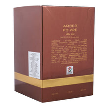 Load image into Gallery viewer, Ajmal Amber Poivre Eau De Parfum For Men &amp; Women 3.4 Oz / 100 ML - Long Lasting Fresh Spicy Fragrance - Made In Dubai
