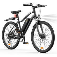 Load image into Gallery viewer, Fcgeoi Electric Bike, 750W Peak Motor, 60+ Miles Range &amp; 20MPH, Removable Battery, 26&quot; Tires, Dual Disc Brake, Shock Absorber, Commuting Electric Bikes for Adults
