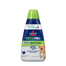 Load image into Gallery viewer, Bissell PET PRO OXY Spot &amp; Stain Formula for Portable Carpet Cleaners, 32 oz., 2034
