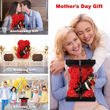 Load image into Gallery viewer, Rose Bear, Valentines Gifts for Her, Rose Teddy Bear, Valentine Teddy Bear Gifts for Women, Forever Preserving Rose, Mothers Day, Wedding and Anniversary,Birthday Gift, Women&#39;s Gifts
