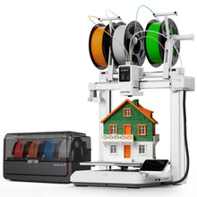 Load image into Gallery viewer, Anycubic Kobra X Combo High-Speed 3D Printer, Native 7-Color with ACE 2 Pro
