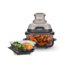 Load image into Gallery viewer, Ninja Crispi 4-in-1 Glass Air Fryer | 450°F | Non-Toxic | 4QT &amp; 6-Cup Glass Containers w/Lids | Microwave, Freezer, Dishwasher Safe | Max Crisp, Air Fry, Bake, Recrisp | Stone | FN101ST

