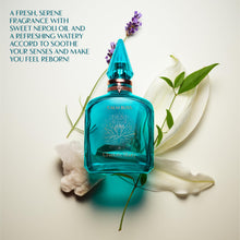 Load image into Gallery viewer, Charlotte Tilbury Calm Bliss Eau De Parfum - Pheromone Enhancing Floral Perfume Enriched with Naturally-Derived Oils - Long-Lasting Scent with Notes of Neroli Oil, Watery Accord &amp; Lavandin Oil (100ml)
