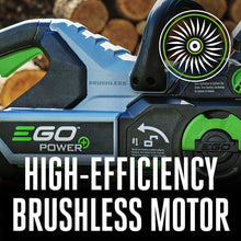 Load image into Gallery viewer, EGO POWER+ Chain Saw, 16” Battery Powered Chainsaw, Electric Cordless, Includes 56V 4.0Ah Battery and Charger – CS1613
