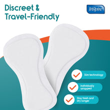 Load image into Gallery viewer, Inspire Ultra Absorbency Incontinence Booster Pads | Absorbs Over 4 Cups! | for Women or Men, Adhesive Strip Use in Incontinence Underwear and Diapers Leak-Free (22 Count)
