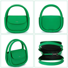 Load image into Gallery viewer, STAISE Designer Top Handle Shoulder Bags for Women, Trendy Small Crossbody Purses, Women’s Leather Handbags with Straps (Green)
