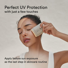 Load image into Gallery viewer, Abib Airy Sunstick Smoothing Bar SPF50 | Non-Sticky Matte Finish Sun Protection for Face and Body, Long-lasting Korean Sun Stick
