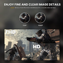 Load image into Gallery viewer, CRUA 27" 144Hz/180Hz Curved Gaming Monitor, FHD 1080P VA Screen 1800R Computer Monitors, 1ms(GTG) with FreeSync, Low Motion Blur, DisplayPort, HDMI, Support Wall Mount Install- Black

