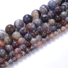 Load image into Gallery viewer, Natural Stone Beads 6mm Persian Agate Stone Round Loose Beads Crystal Energy Stone Healing Power for Jewelry Making DIY,1 Strand 15&quot;

