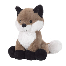 Load image into Gallery viewer, Lambs &amp; Ivy Painted Forest Brown/White Plush Fox Stuffed Animal - Knox
