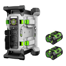 Load image into Gallery viewer, EGO POWER+ Portable Power Station, 1400W, Battery Powered, Inverter Generator for Home and Outdoor, Includes (2) 56V 6.0Ah Batteries and Charger - PST1405-2

