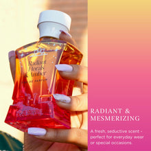 Load image into Gallery viewer, H HABIBI Radiant Florals &amp; Amber Musk Perfume for Women - Fresh, Soft, Seductive Women's Perfume - Notes of Violet, Rose &amp; Jasmine Perfume - Made in USA - Feminine Women's Eau de Parfum
