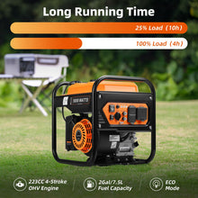 Load image into Gallery viewer, Oxseryn 5000W Inverter Generator Gas Powered, Open Frame Generator, Portable Outdoor Power Equipment, Emergency Home Backup, RV Ready 30A Outlet, ECO Mode, EPA Compliant
