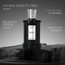 Load image into Gallery viewer, ROMASS Valor's Path EDP Eau de Parfum for Men &amp; Women – Citrus Lemon jackfruit Fragrance summer scents with Amber &amp; Sandal wood Fragrance– 3.4oz/100ml travel Gift Perfume
