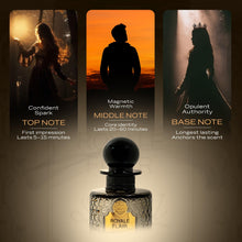 Load image into Gallery viewer, Sapil Royale Flair Eau de Parfum – Long Lasting Unisex Spicy Oud Perfume | Saffron, Amber &amp; Oud Notes | Bold Luxurious Signature Fragrance | 3.4 oz / 100ml
