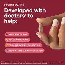 Load image into Gallery viewer, Physician's CHOICE Digestive Enzymes for Bloating &amp; Digestion - Fast-Acting 16 Enzyme Formula with Organic Prebiotics &amp; Probiotics for Gut &amp; Digestive Health - Meal Time Discomfort Relief - 60 CT
