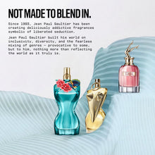 Load image into Gallery viewer, Jean Paul Gaultier La Belle Paradise Garden Eau de Parfum for Women - Long Lasting Floral Amber Womens Perfume with Blue Water Lily, Iris &amp; Vanilla - Designer Fragrance Spray, 3.4 oz
