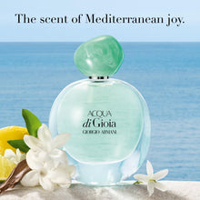 Load image into Gallery viewer, Armani Beauty – Acqua di Gioia Eau de Parfum – Women's Perfume Travel Set ($111 Value) – Full Size (1.0 Fl Oz) &amp; Travel Size (0.3 Fl Oz) Perfumes
