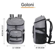 Load image into Gallery viewer, Upgraded Cooler Backpack 24 Cans – Lightweight Insulated Backpack Cooler, Leak-Proof &amp; 18-Hour Ice Retention for Beach, Camping, Hiking (Men, Women, Family)
