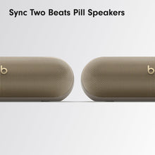 Load image into Gallery viewer, Beats Pill - Wireless Bluetooth Speaker with AppleCare+ (2 Years) - Champagne Gold
