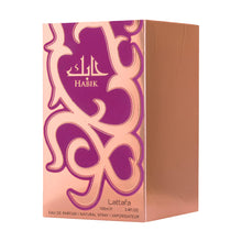 Load image into Gallery viewer, Lattafa Habik – Floral, Fruity, Fresh, Musky – Eau de Parfum Spray Long-Lasting Fragrance for Women, 3.4 Ounce / 100 ml
