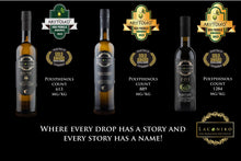Load image into Gallery viewer, Laconiko ZOI Ultra High Phenolic Extra Virgin Olive Oil | NEW September 2024 Harvest! | 1870 MG/KG Polyphenols | Rich in OLEOCANTHAL 1496 MG/KG | LIMITED QUANTITY | GOLD MEDAL NYIOOC 2024 | 12.68 OZ (375ML)
