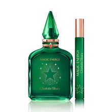 Load image into Gallery viewer, Charlotte Tilbury Magic Energy Eau De Parfum - Pheromone Enhancing Woody Perfume Enriched with Naturally-Derived Oil - Long-Lasting Scent with Notes of Bergamot, Cashmere Wood &amp; Palo Santo (100ml)
